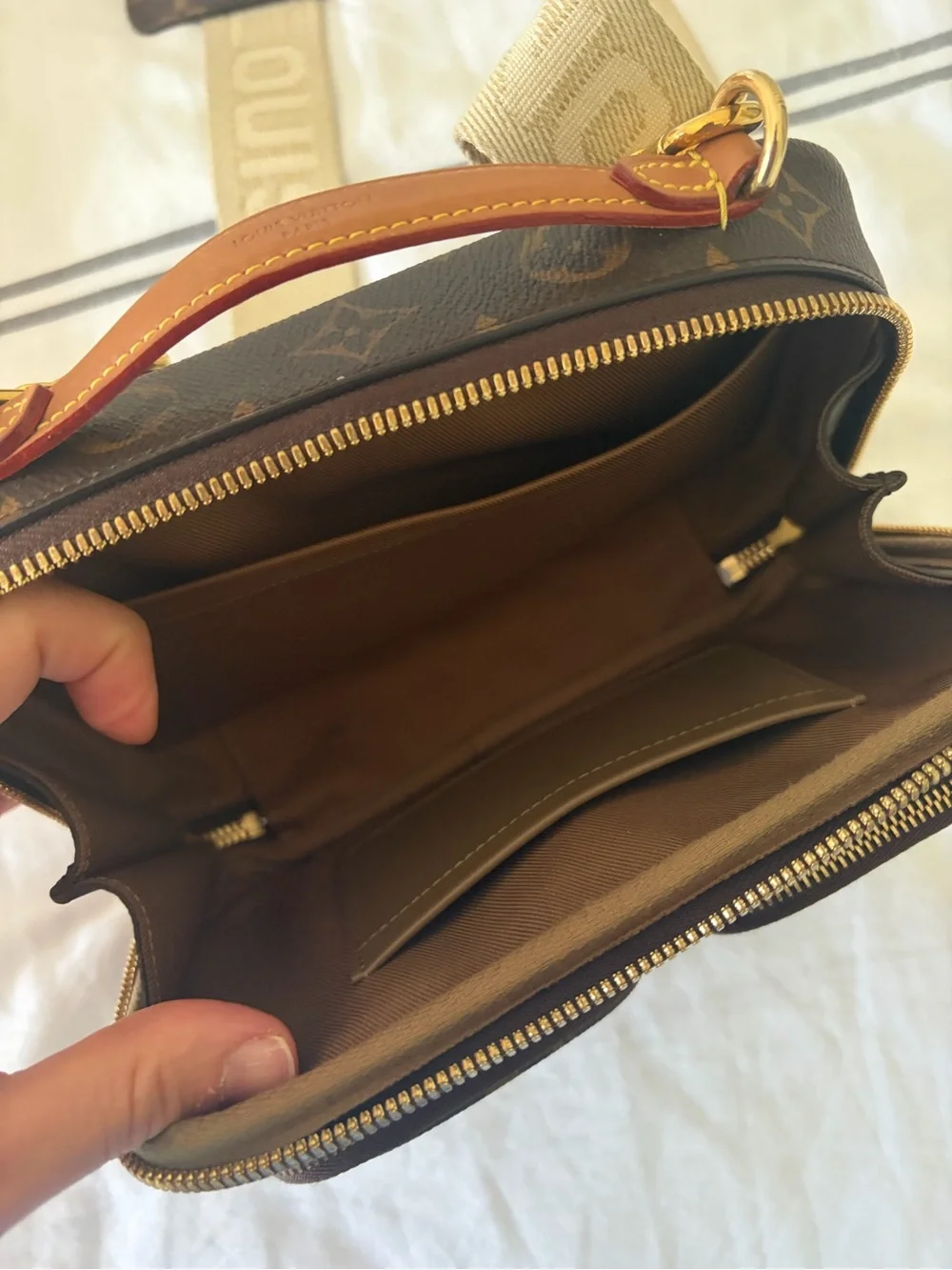 Louis Vuitton Monogram utility bag